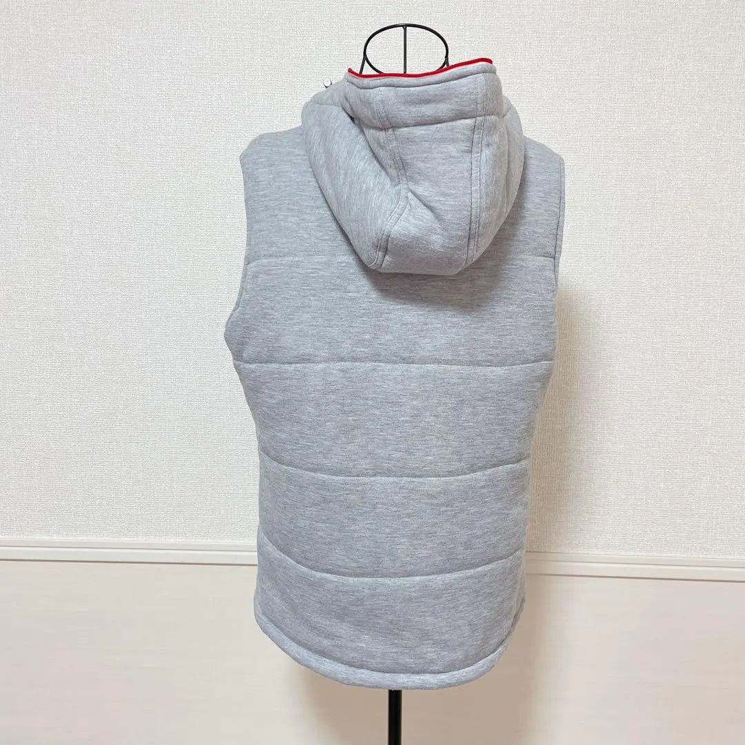 ♡ Mitsumine♡ Hooded vest, border, casual, pockets, genderless