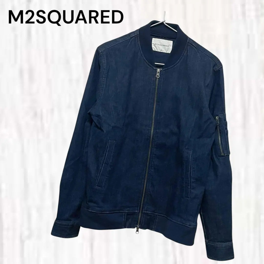 [M2 Squared] Chaqueta vaquera con cremallera MA-1 Blouson (M)