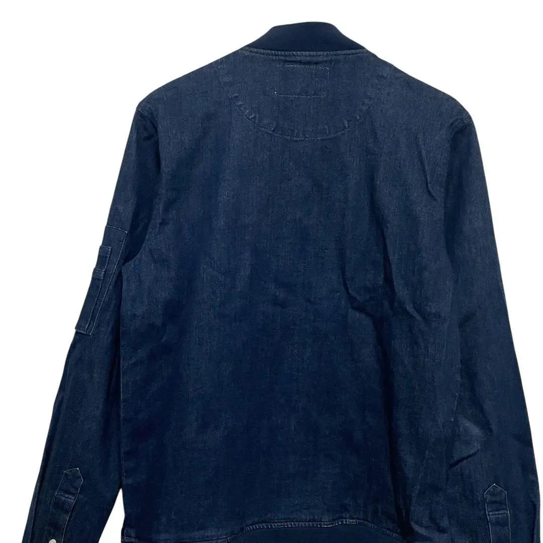 [M2 Squared] Denim MA-1 Blouson (M) Zip-up Jacket