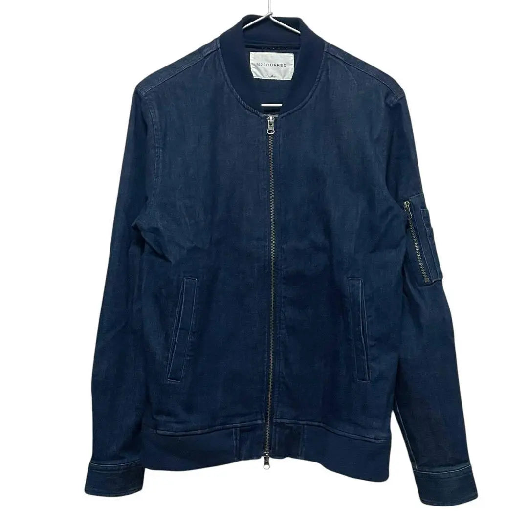 [M2 Squared] Denim MA-1 Blouson (M) Zip-up Jacket