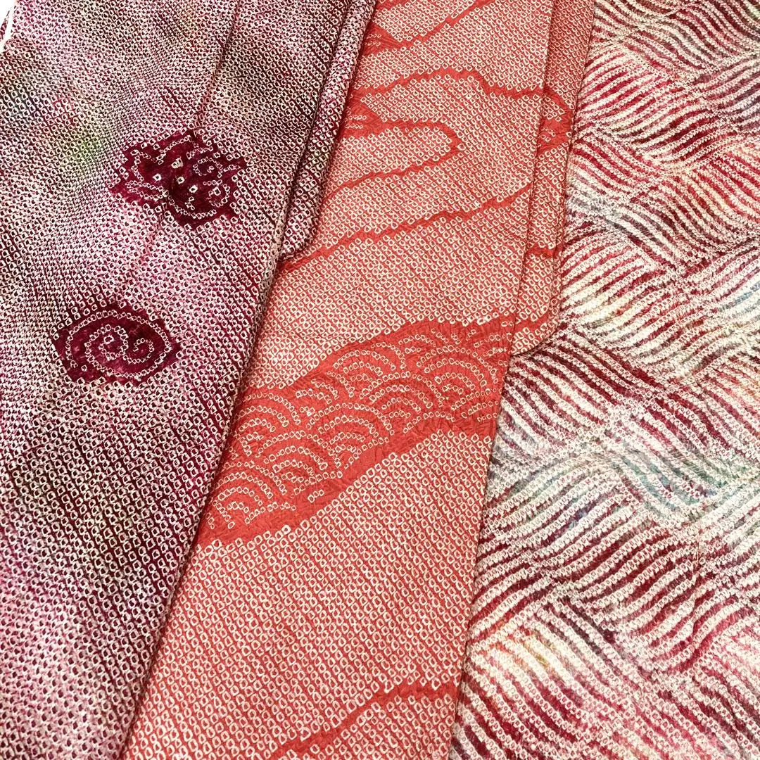 [TAMA-ya] All pure silk, many beautiful items, all total shibori haori, 15 items, TM1306 | 【TAMA屋】全て正絹 美品多数 全て総絞り羽織 まとめ15点 TM1306