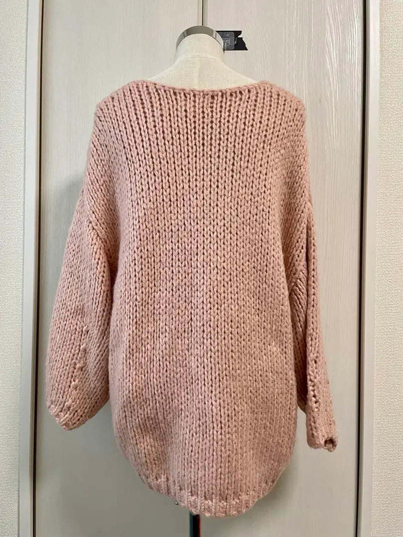 rienda oversized knit F size pink | rienda オーバーサイズニット Fサイズ ピンク