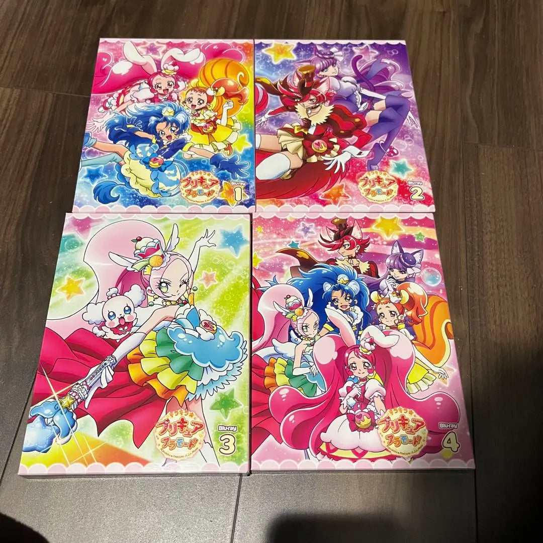 Glitter ☆ Pretty Cure Ala Mode Blu-ray All 4 volumes