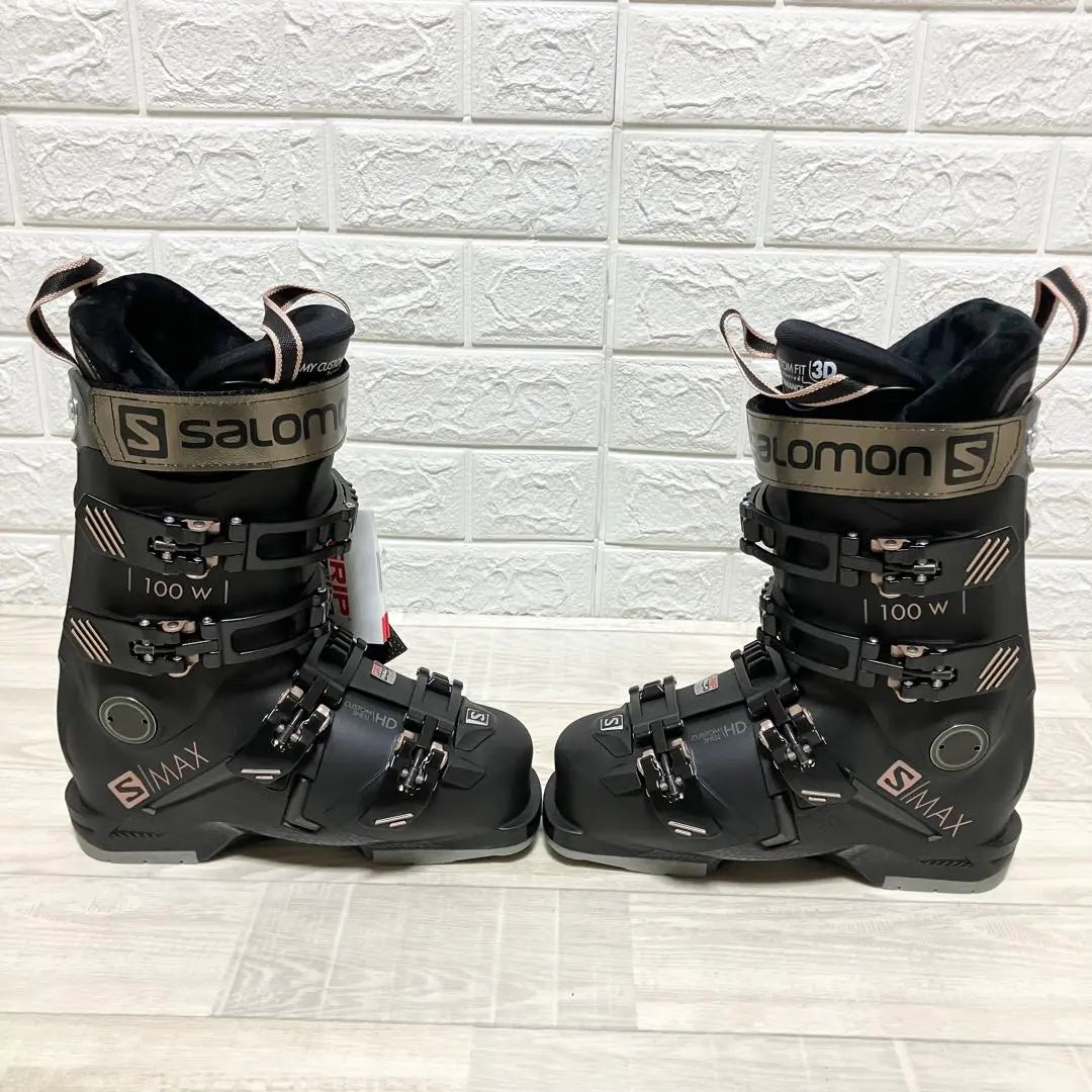 Brand new, unused Salomon S MAX 100W ski boots for women 2022 | 新品未使用 サロモン S MAX 100Wスキーブーツ レディース　2022年