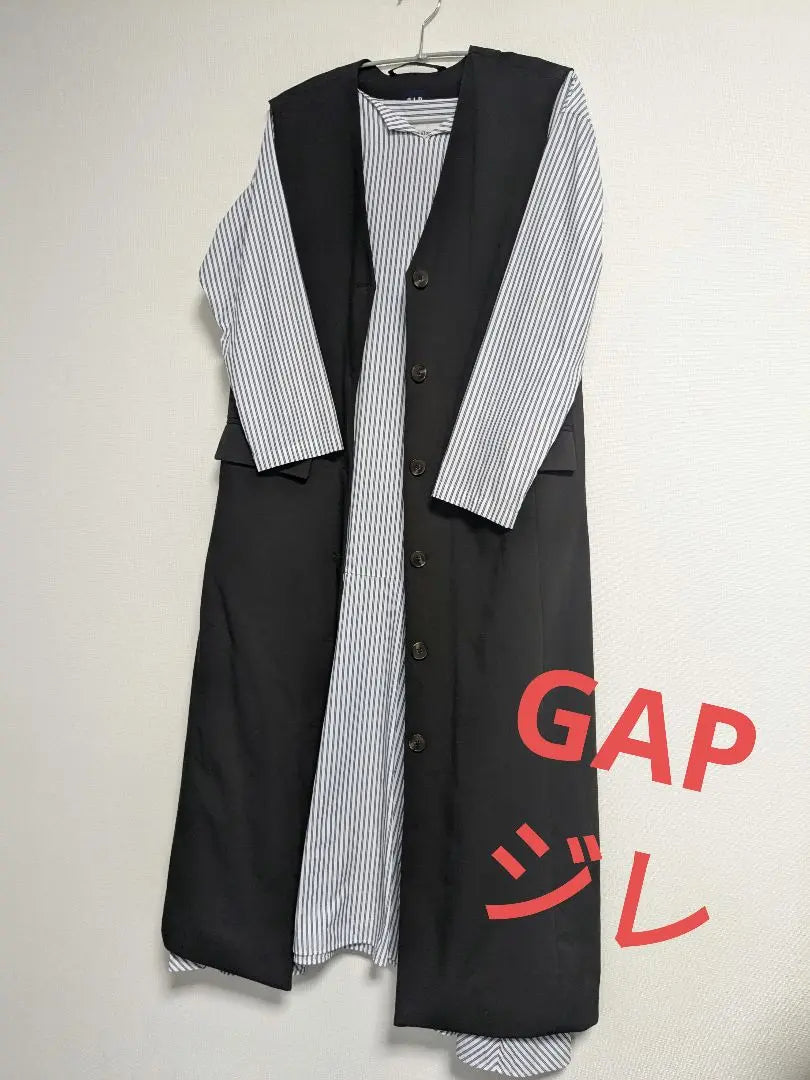 GAP☆Jumper Skirt☆Brown☆Gilet☆Trench Vest