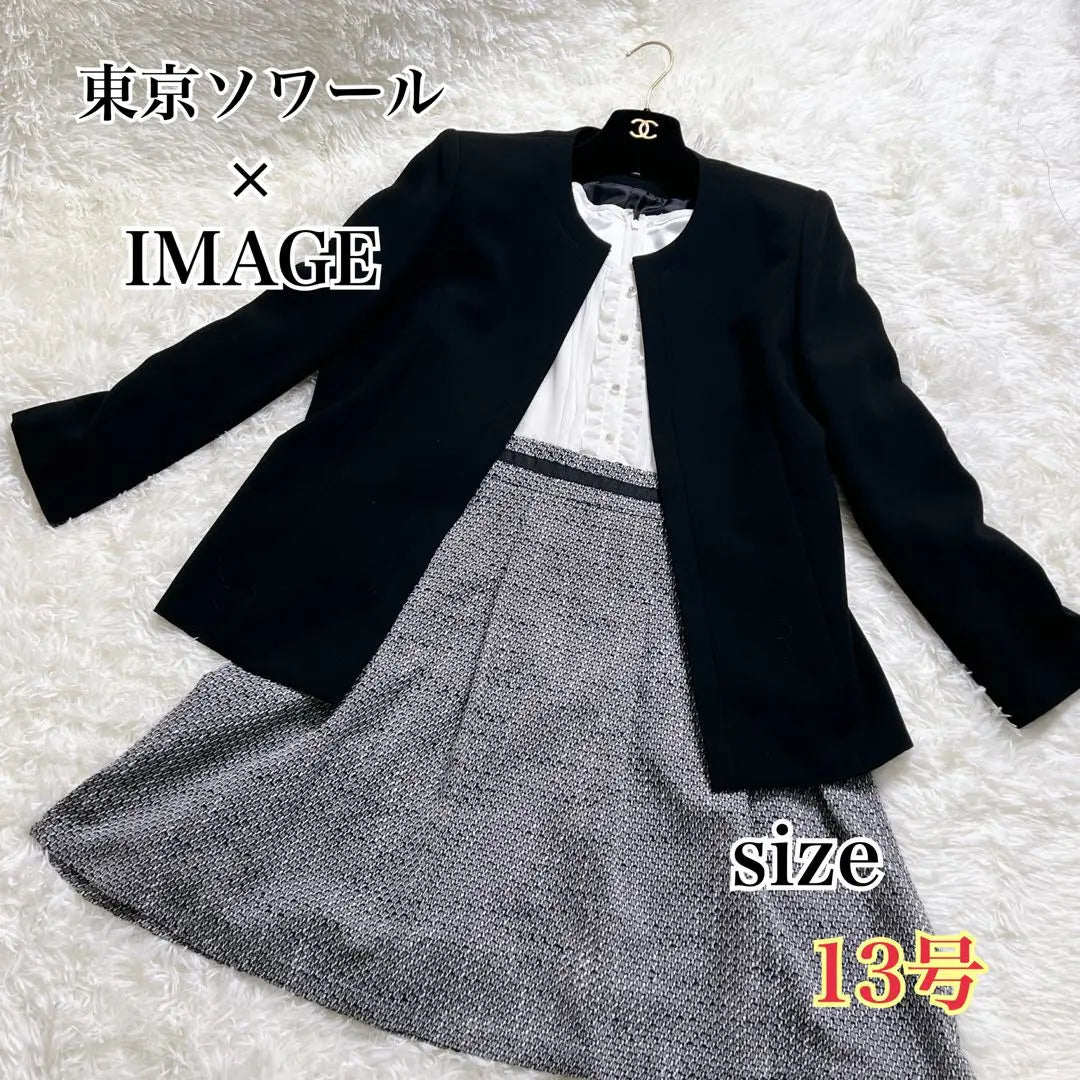 ☆Good condition☆ Tokyo Soir Image Ceremony Dress Suit Size 13