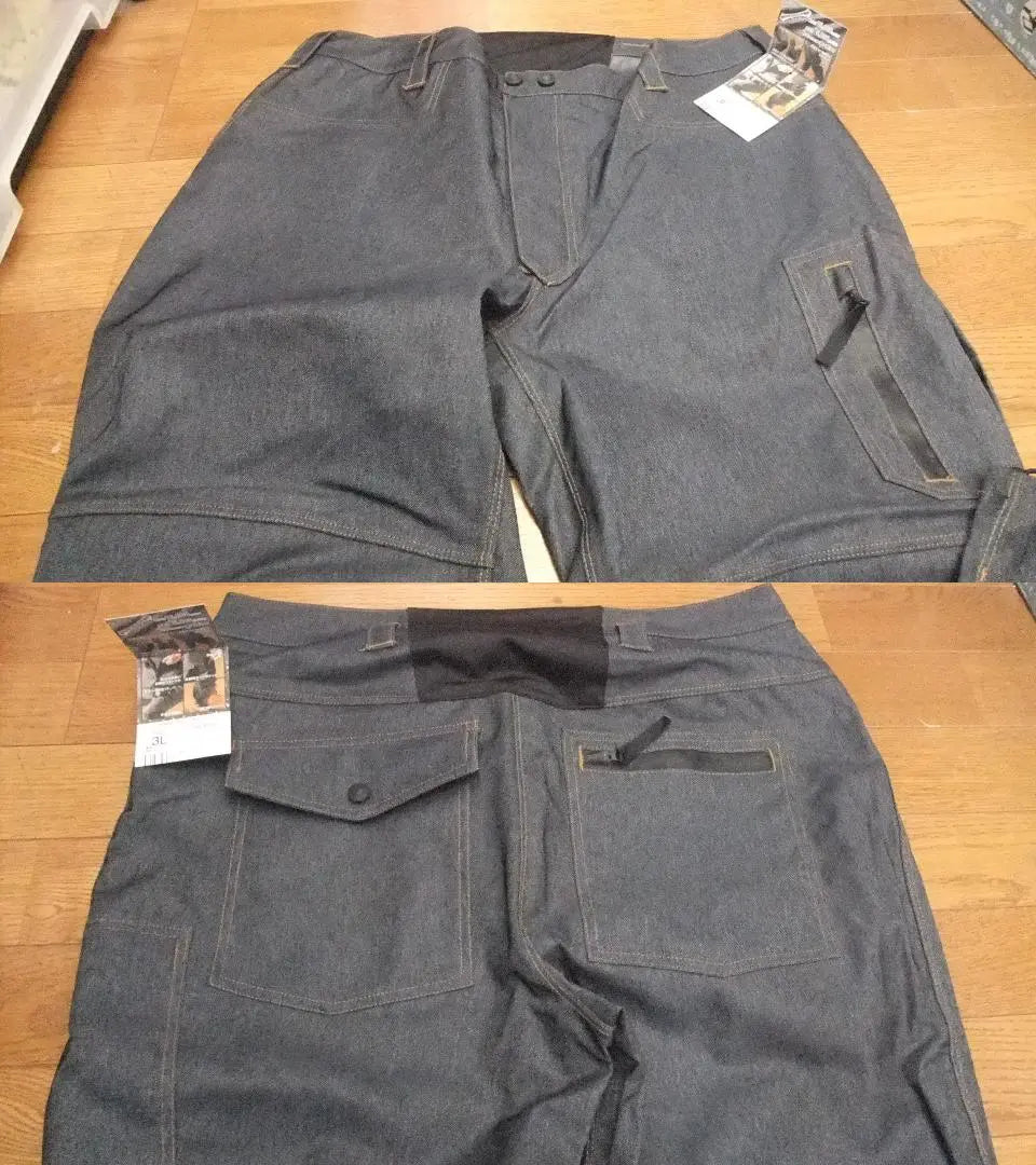 Pantalones nuevos de mezclilla para lluvia, talla 3L, Workman Workman XXL