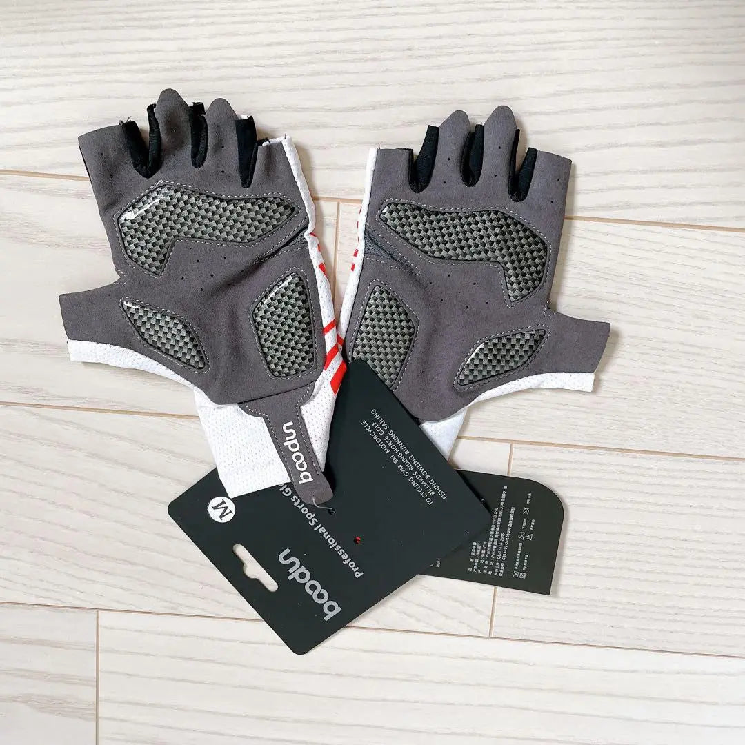 Muy popular❣️Guantes de ciclismo talla M Guantes de bicicleta Absorben el sudor y se secan rápidamente Antideslizantes Transpirables