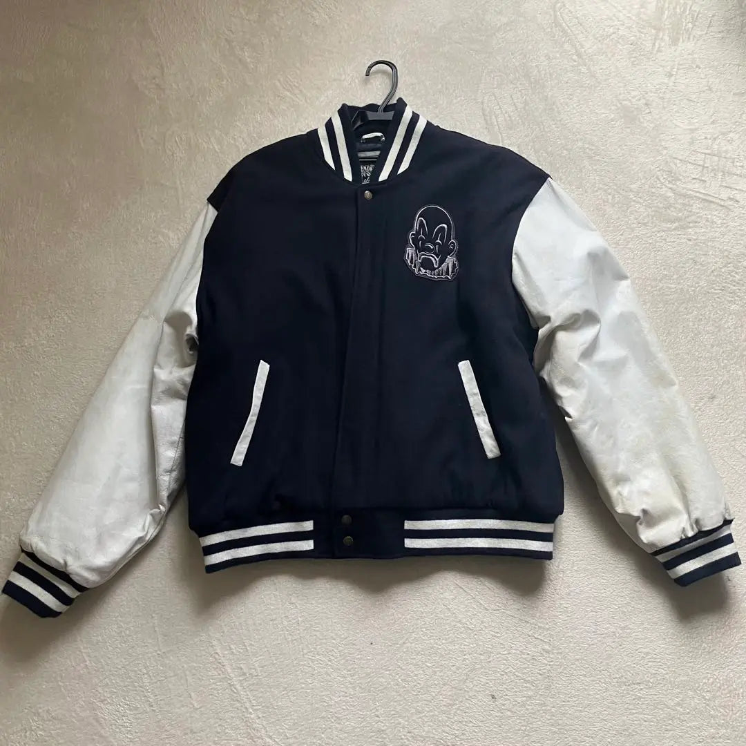 JOKER BRAND Stadium Jacket White Blue