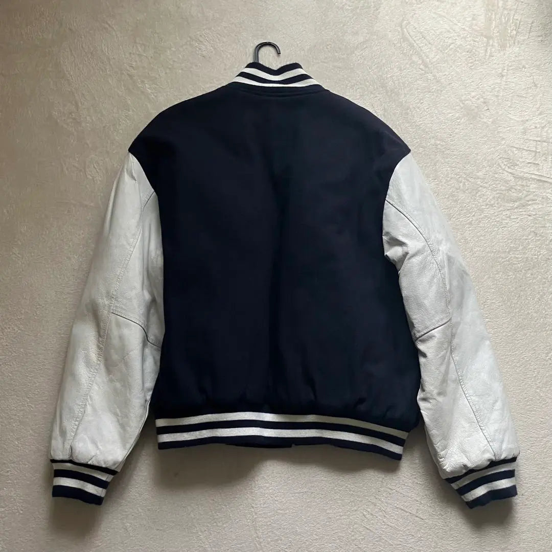 JOKER BRAND Stadium Jacket White Blue