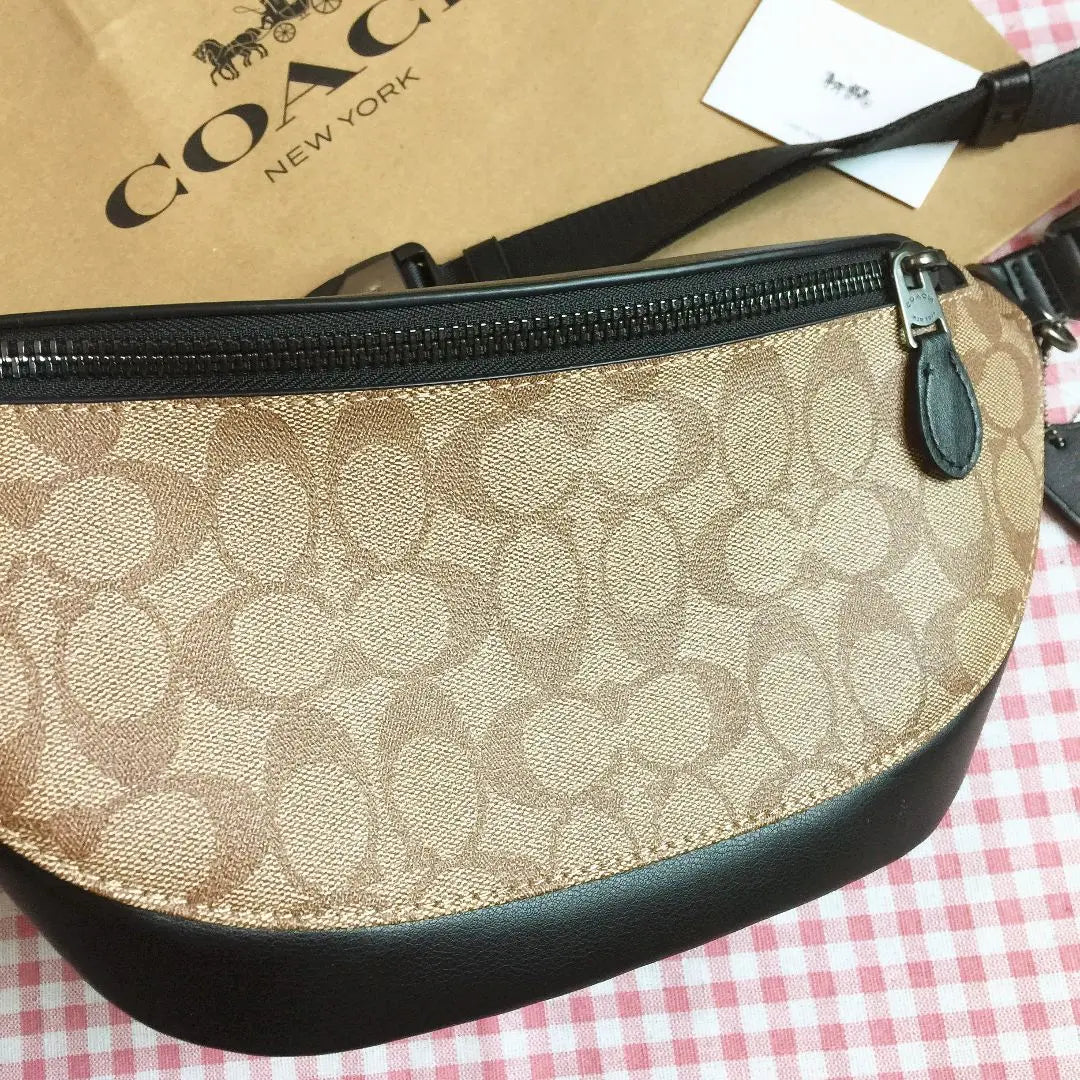 Coach bag F78777 Belt bag Body bag Waist bag Slanted