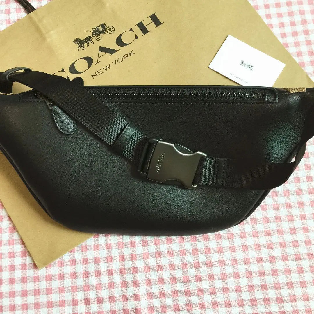 Coach bag F78777 Belt bag Body bag Waist bag Slanted