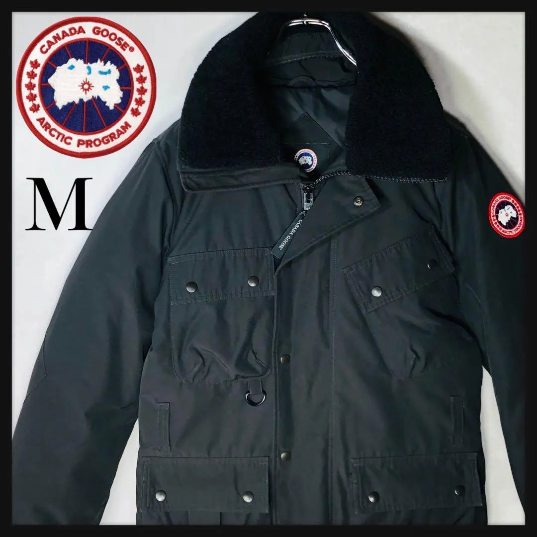 [Good condition] Canada Goose Down Jacket, M Size, Black 4080M