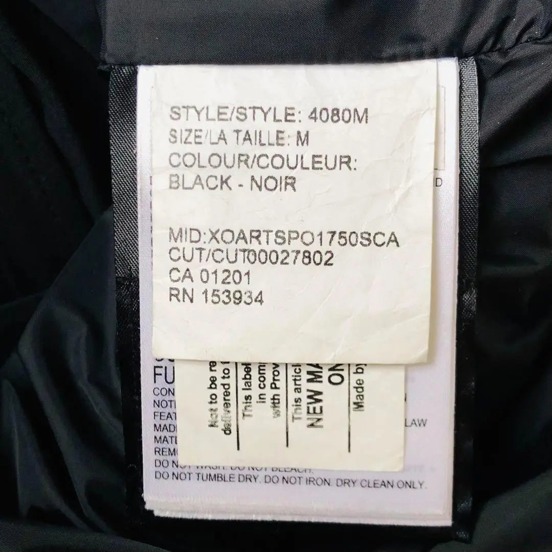 [Good condition] Canada Goose Down Jacket, M Size, Black 4080M