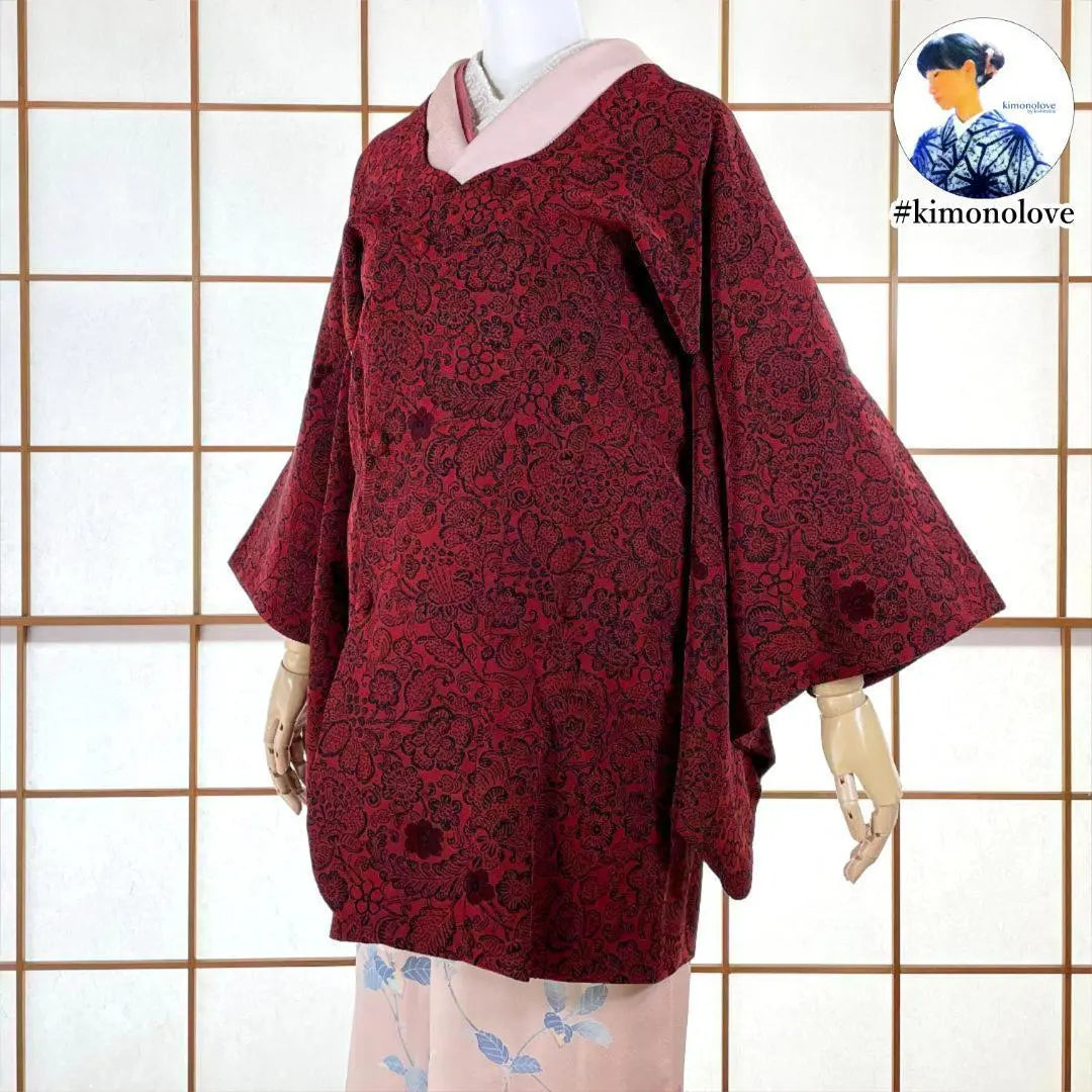 Abrigo kimono Cambio Chiyoda Collar Velagus Velagus Seda Karasa SS Kimono a-0219