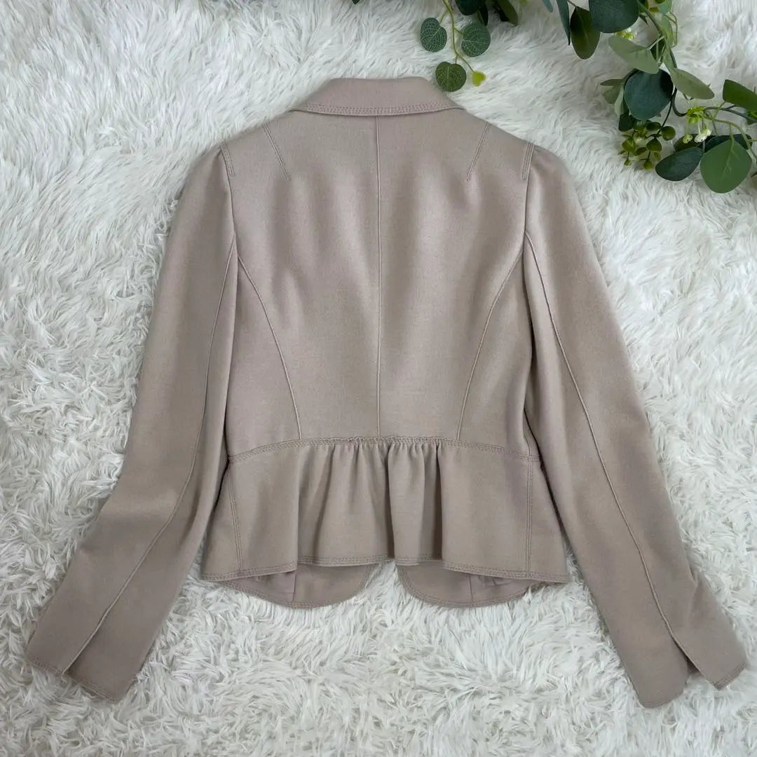 Good condition★ UNTITLED beige jacket index blouse 2 sets