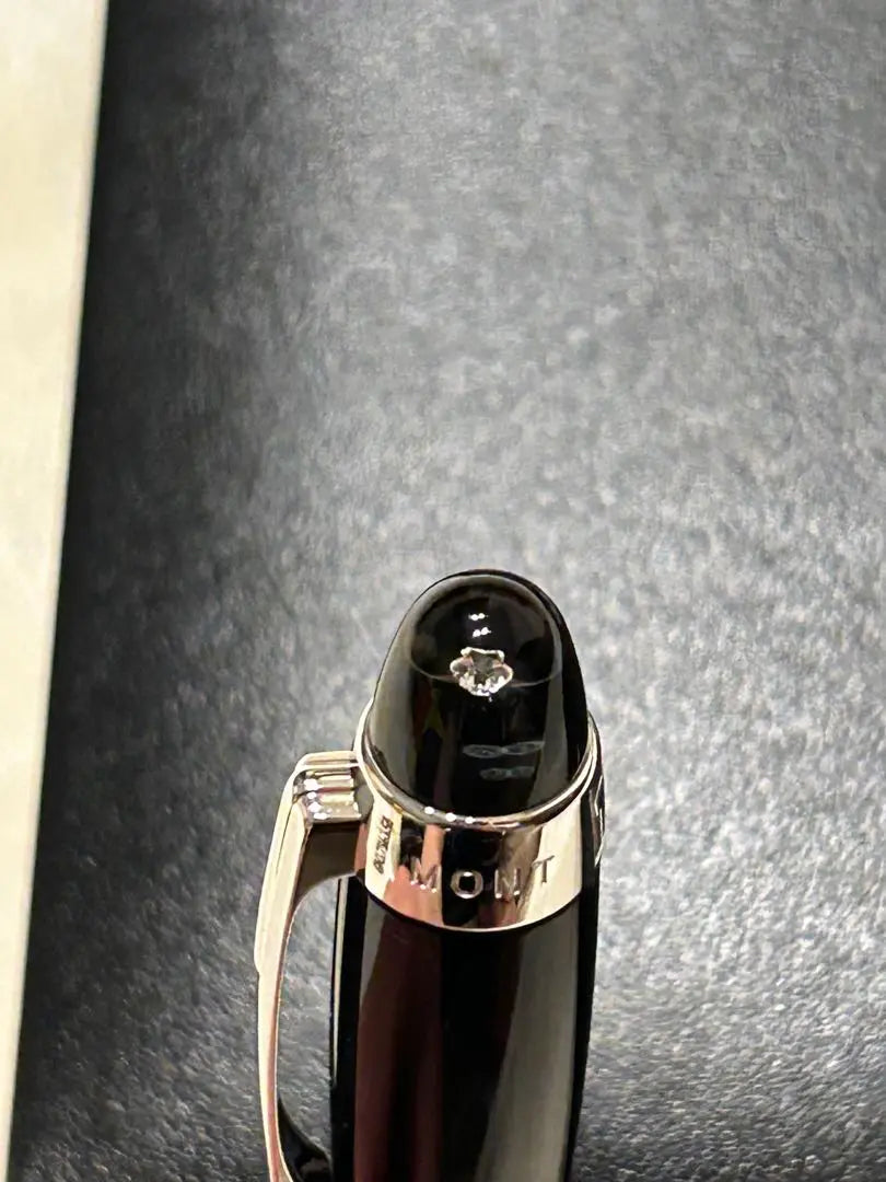 Montblanc Fountain Pen Black Montblanc 100th Anniversary Diamond