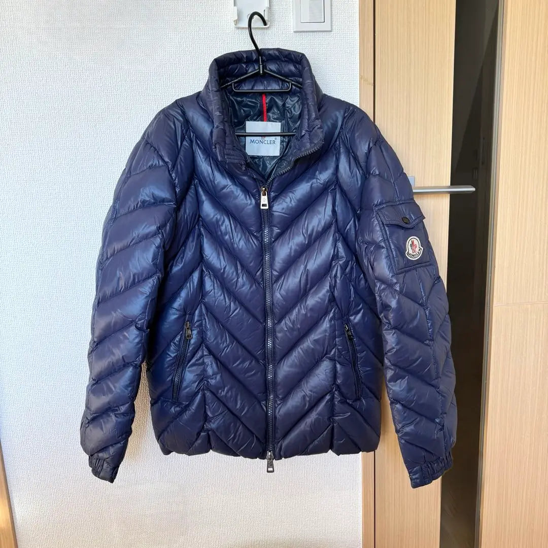 Moncler Dark Blue Men's Down Size L | モンクレール ダークブルー メンズ ダウン Lサイズ