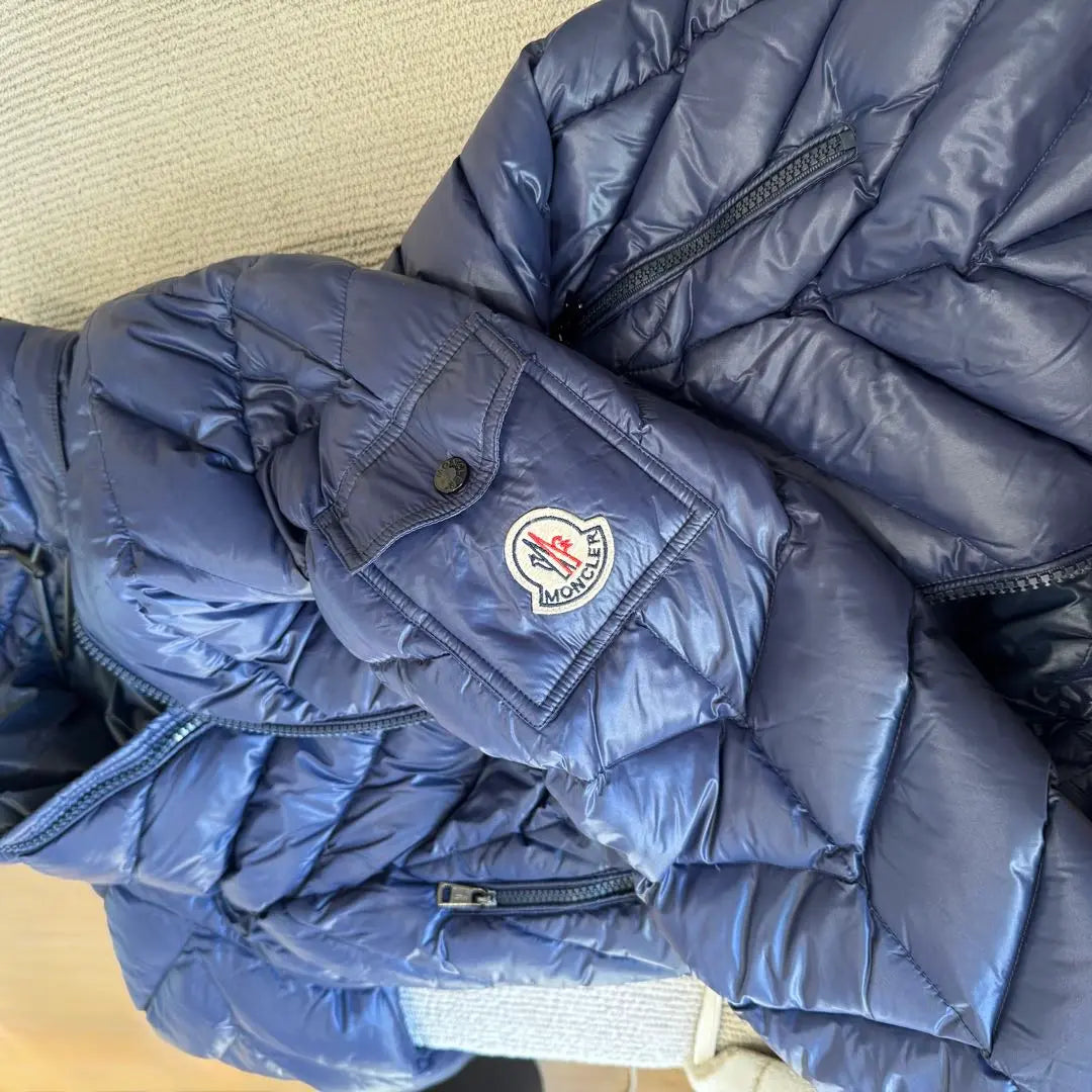 Moncler Dark Blue Men's Down Size L | モンクレール ダークブルー メンズ ダウン Lサイズ