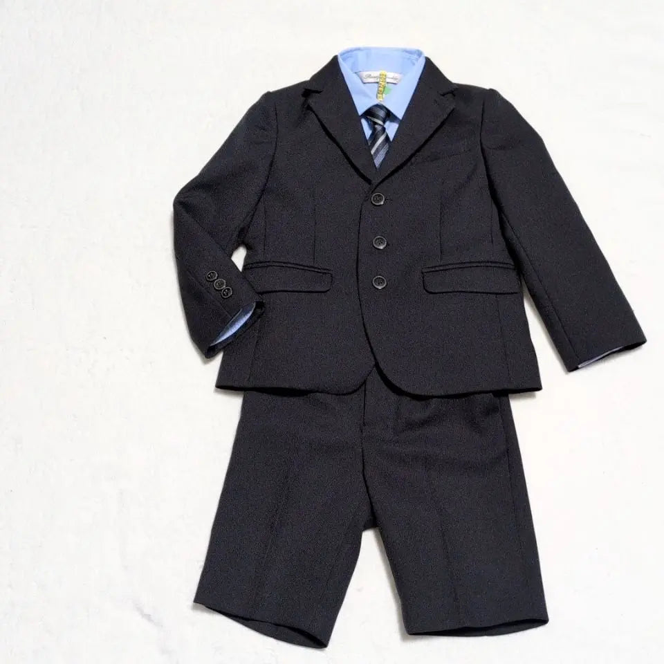 [Beauty] Lady Freddy Suit Boys Formal Ceremony Deeply Blue 110