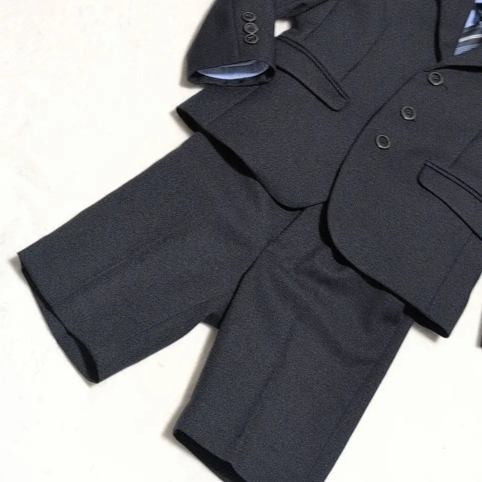 [Beauty] Lady Freddy Suit Boys Formal Ceremony Deeply Blue 110