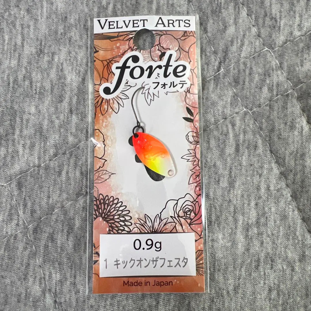 Velvet Arts Forte 0.9g Kick on the Festa | ベルベットアーツ フォルテ0.9g キックオンザフェスタ