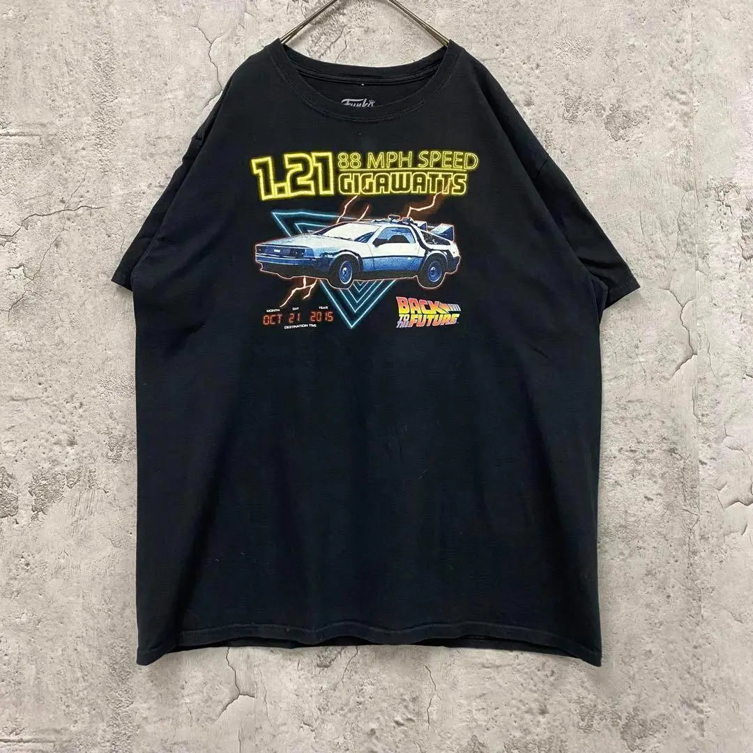 Rare [Used Clothing] Back to the Future Movie T-Shirt Men's XL