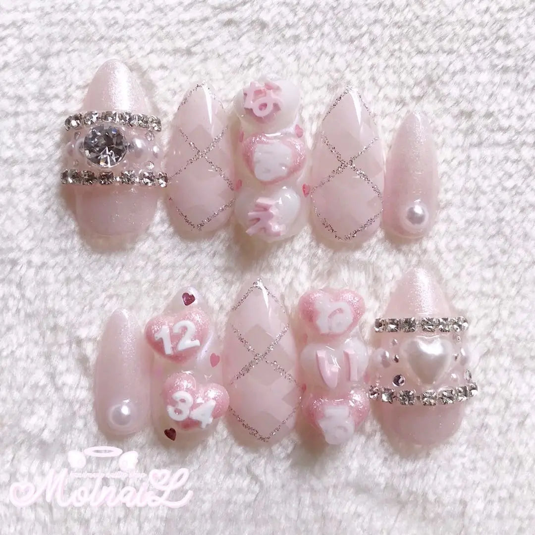 ❤︎ No.57 Mass-produced landmine type subculture nail chip ❤︎