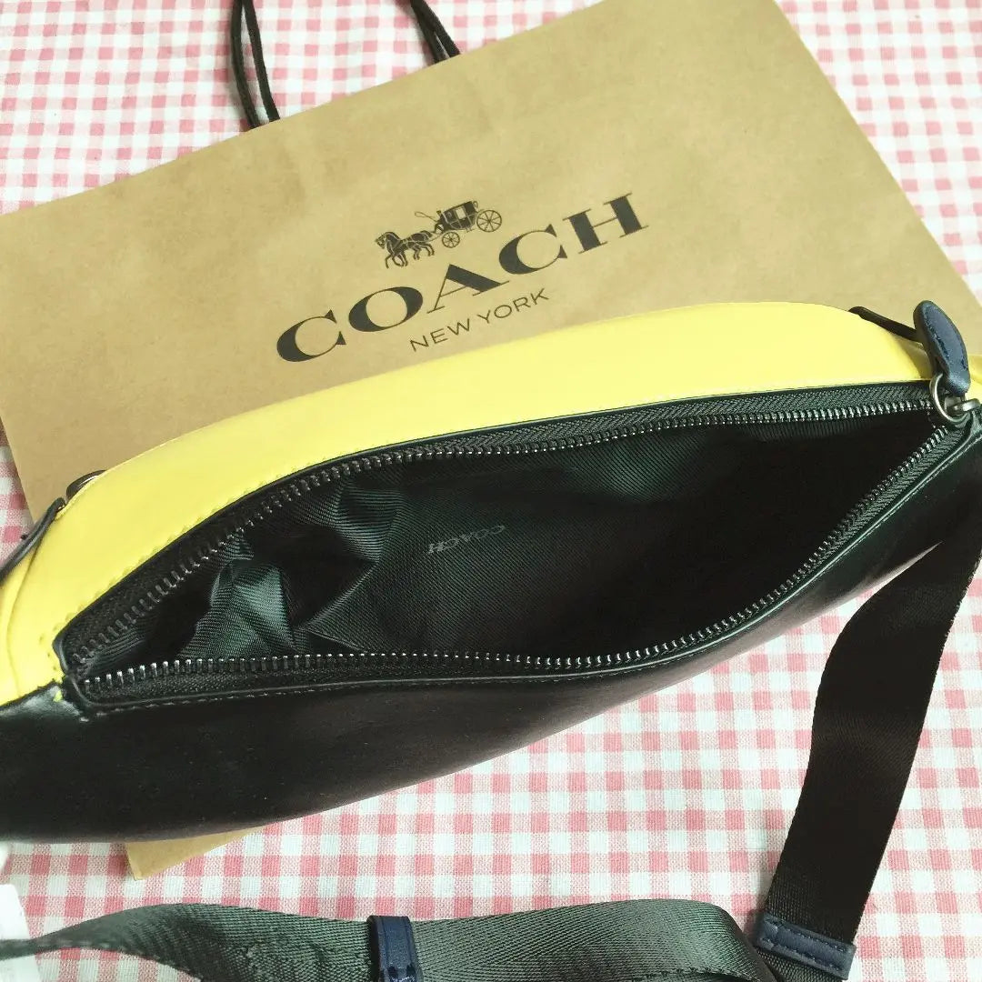 Bolso Coach C5343 Riñonera Bolso para el cuerpo Bolso de hombre Bolso bandolera