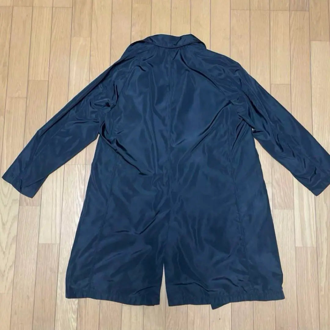 [2 pieces] Men's coat, tie rocken, navy, trench coat, black