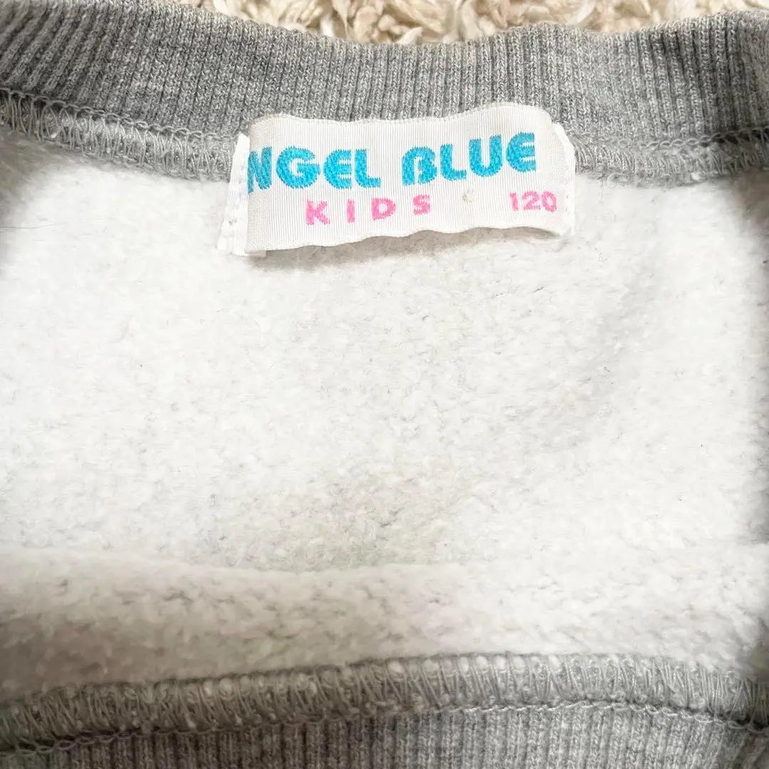 Sudadera de manga larga Angel Blue 120 Otoño/Invierno Tops Nakamura-kun Retro