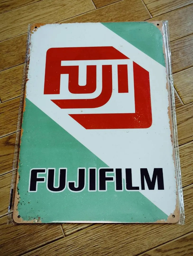 Signboard Fujifilm iron tin