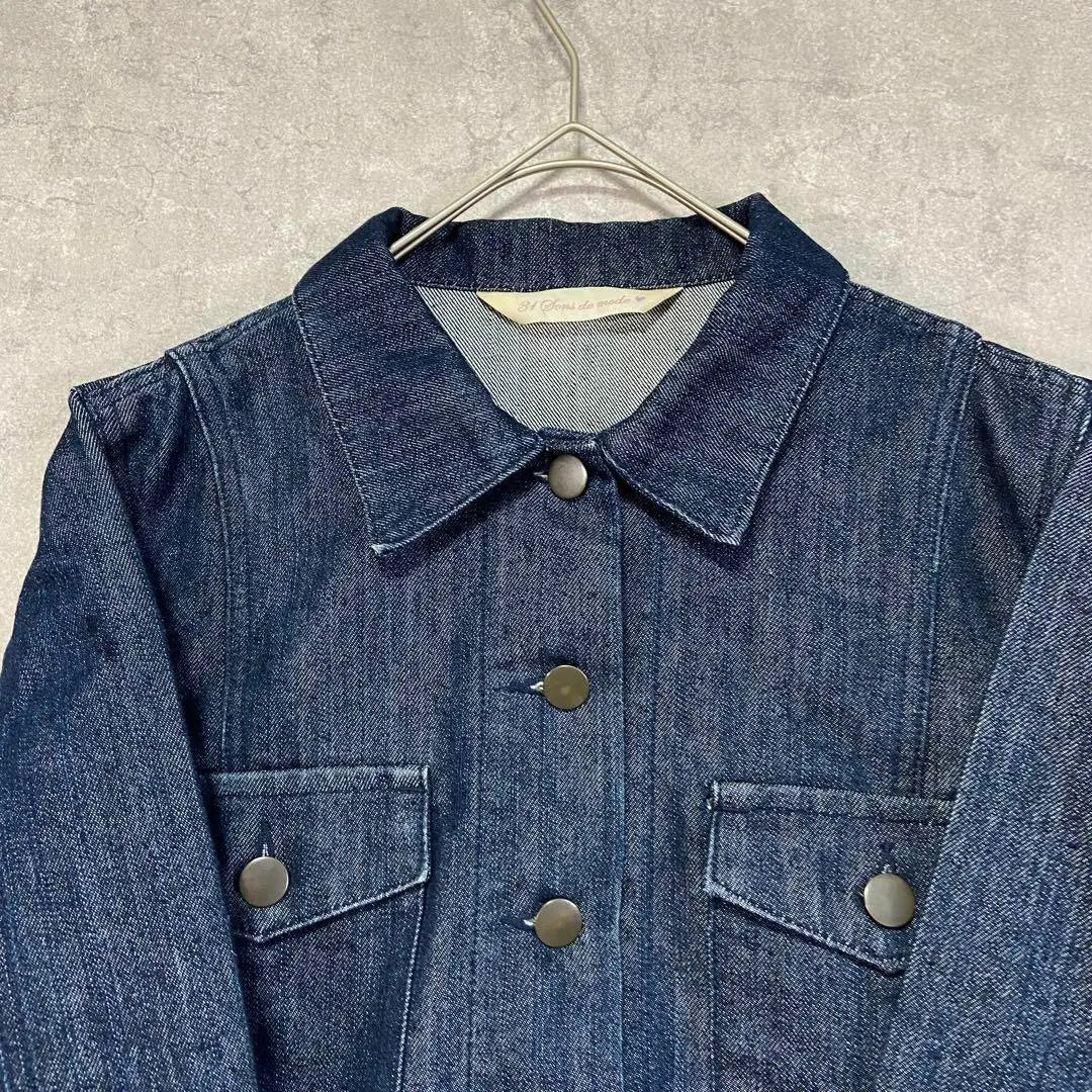 ★ Belleza 31 SONS DE MODE [38] Chaqueta vaquera G Jean P1203 | ★美品31 Hijos de modo【38】デニムジャケット GジャンP1203