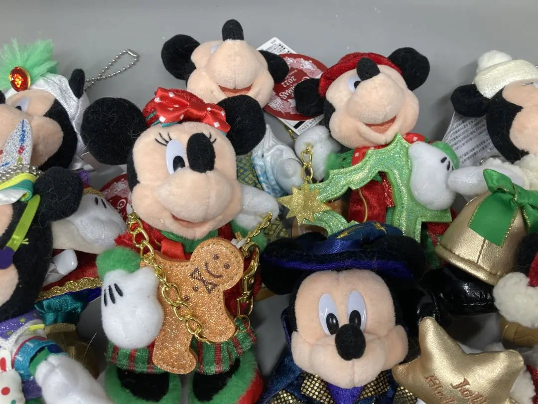 Disney Plush Keychain Set of 12