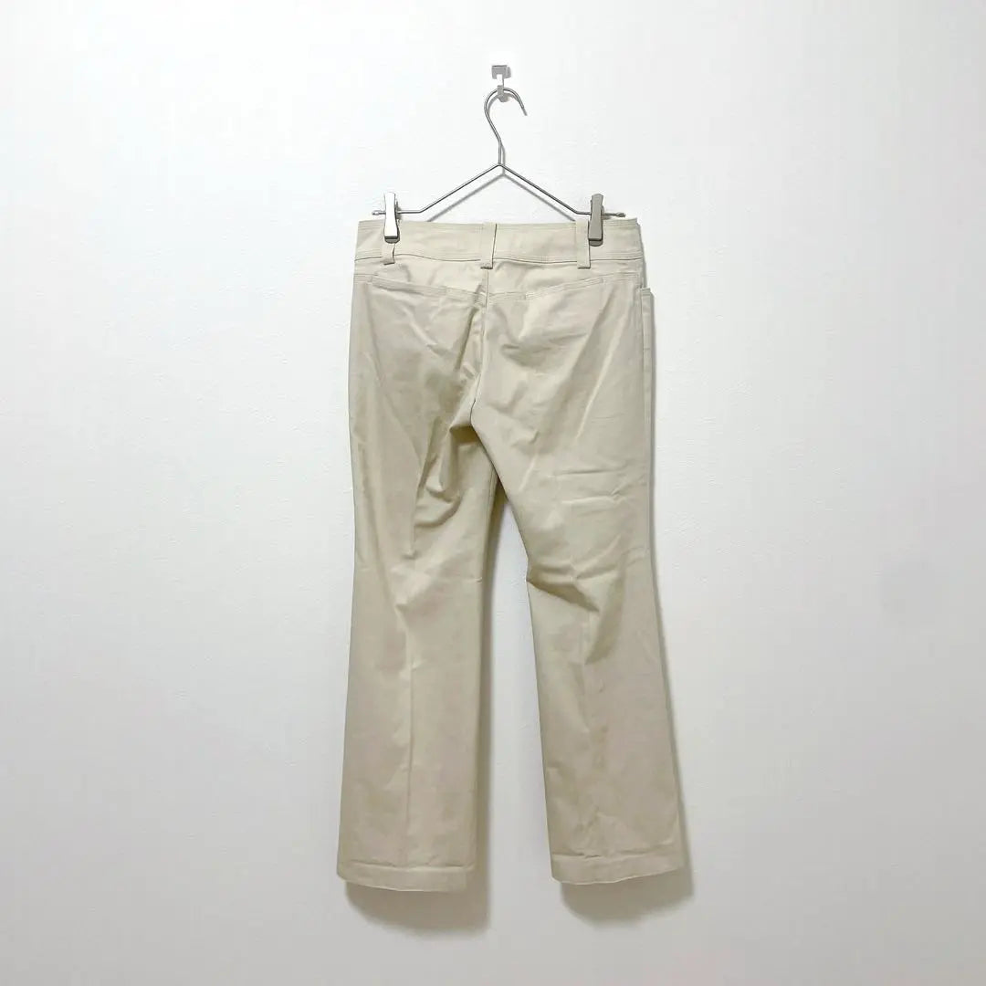 [CORREO DE VOZ] Pantalón casual beige, recto, hecho en Japón, L | 【CORREO DE VOZ】ベージュ カジュアルパンツ ストレート 日本製 L