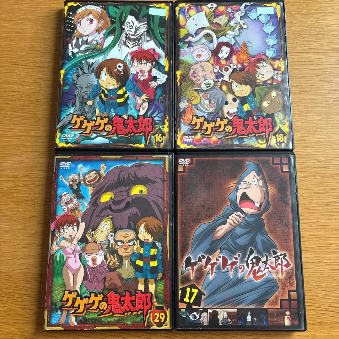 Conjunto de DVD Gegege no Kitaro 16 17 18 29