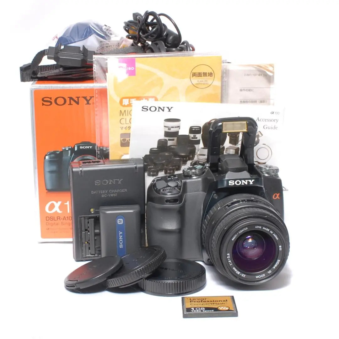 ♪First time at Sony♪ Introductory camera model♪ SONY α100 Sony Sigma Lens