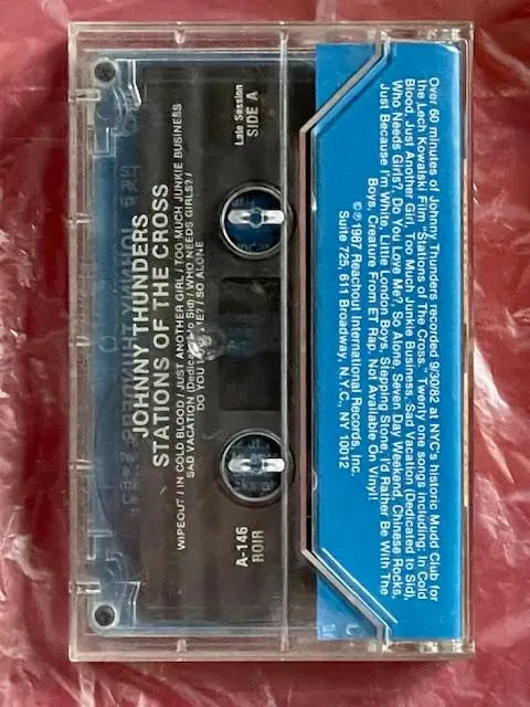 Johnny Sanders: Stations of the Cross Cassette Tape