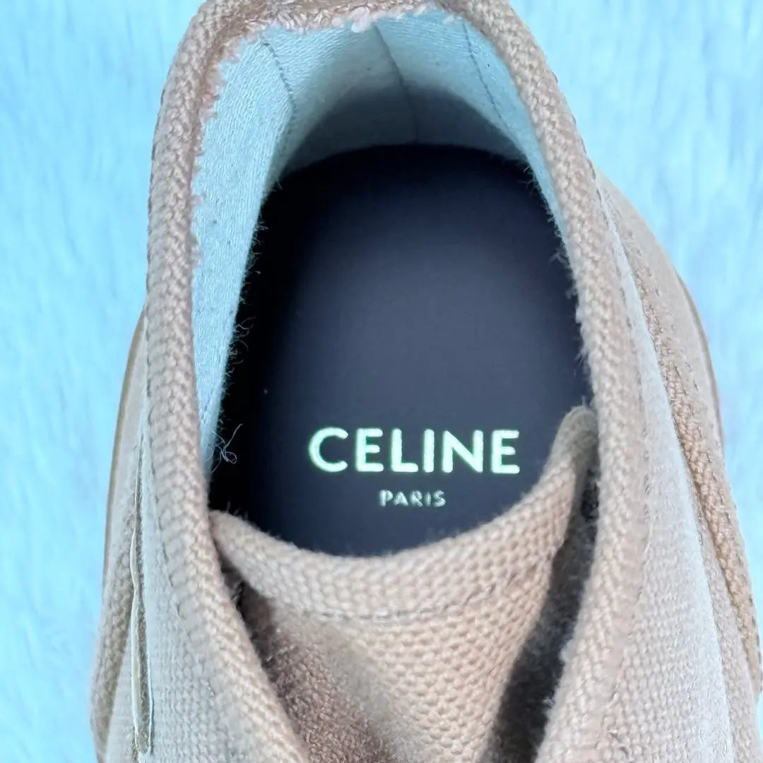 ⭐️Unused⭐️Celine Patapan High-Cut Boots Triomphe 37