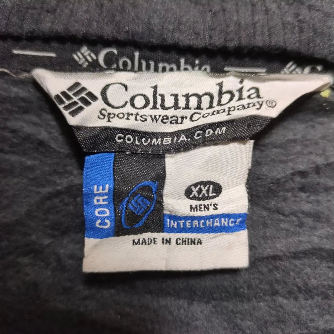 [c37] Columbia 90s nylon jacket with inner fleece