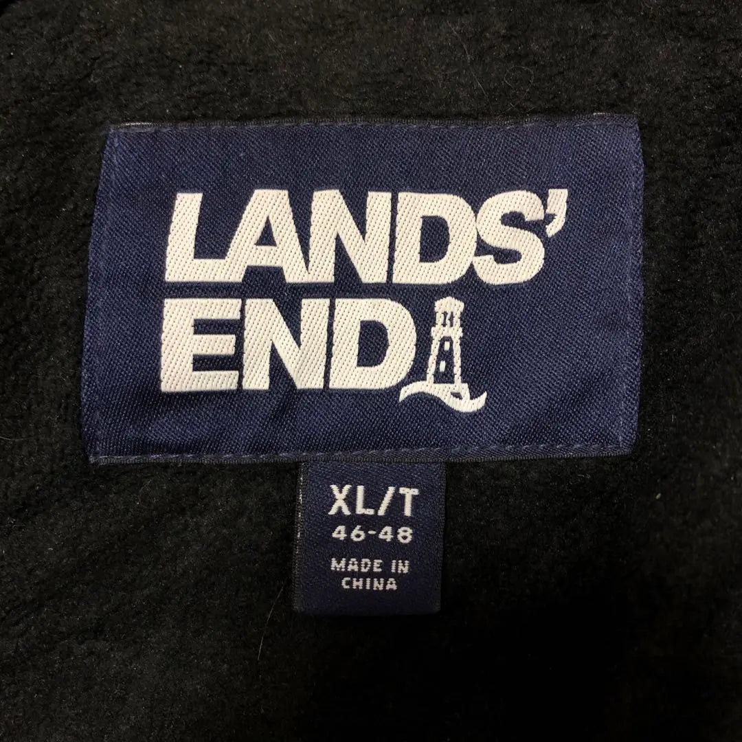 LANDS'END Long Sleeve Jumper Patch Logo XL Size