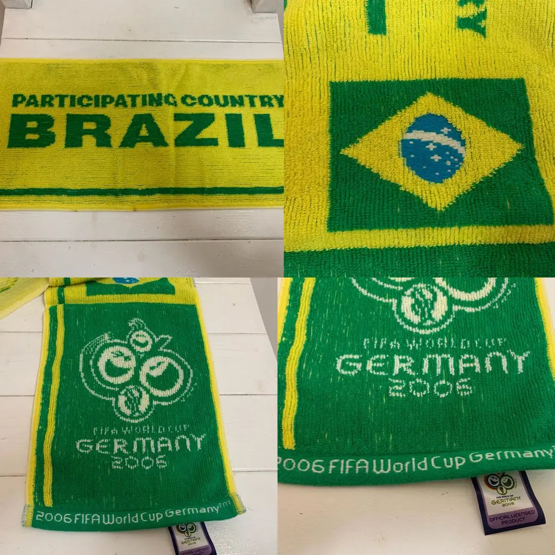 2006 Brazilian national team Japan national team Nakata Hidetoshi Yakult Swallows Towel set of 4