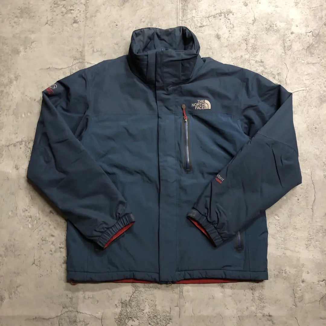 ★The North Face Down Jacket Mountain Down Navy Men's L