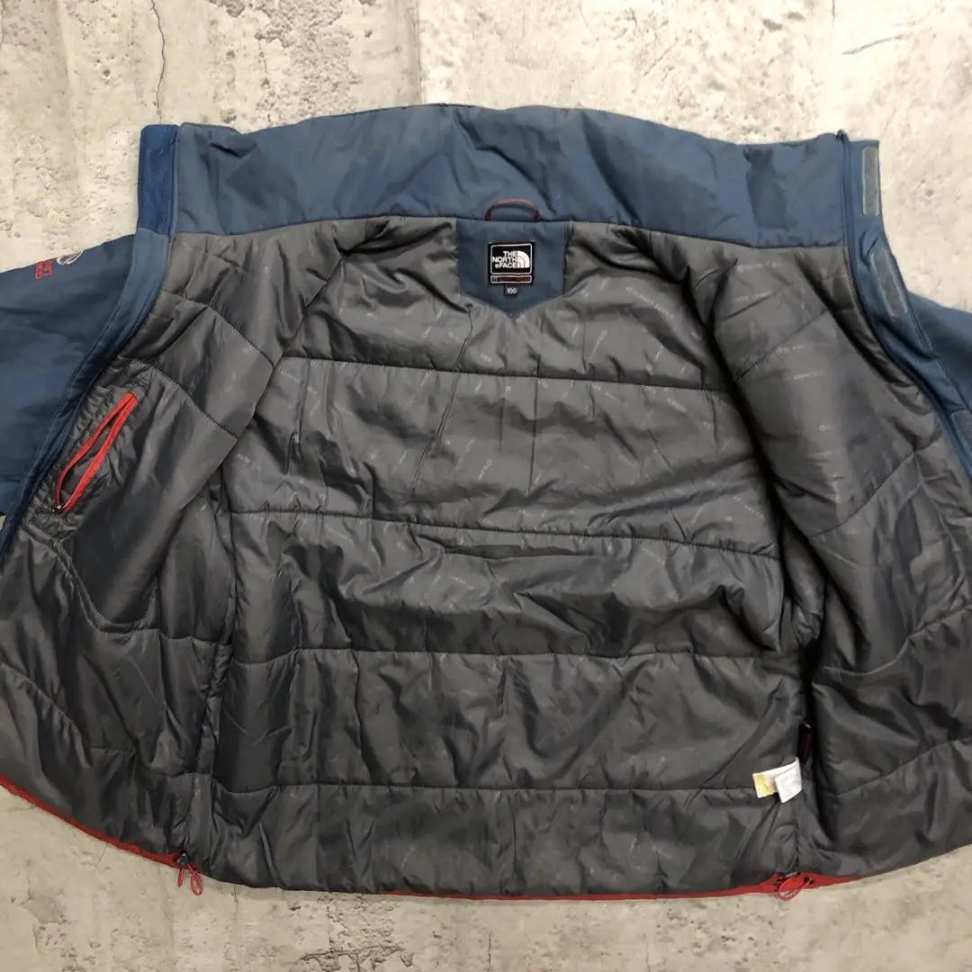 ★The North Face Down Jacket Mountain Down Navy Men's L