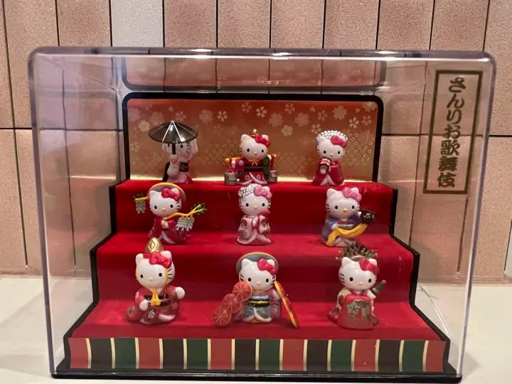 ❤️Solo en Japón❤️Artículo raro❤️Artículo único❤️Nuevo y sin usar❤️Adorno retro Kabuki de Hello Kitty de Sanrio