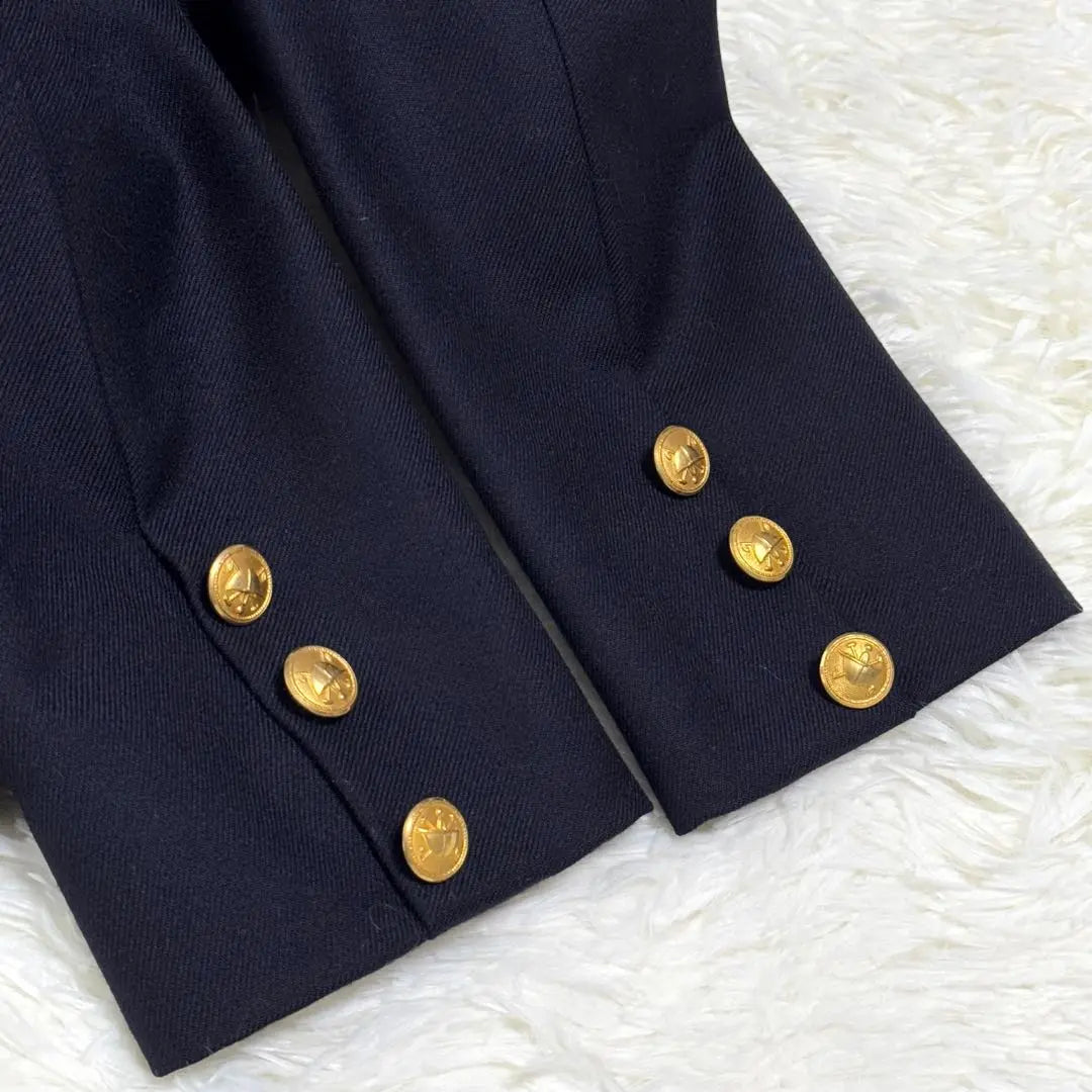 [Extremely beautiful goods] Ralph Lauren Suit Setup 5 points Boy 110 Gold button