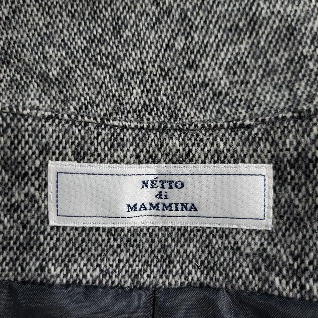 [Net di Mamina] Conjunto de traje Falda (36) Chaqueta (34) Gris