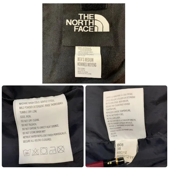 USA Standard North Face Gore-Tex Mountain Guide Jacket M