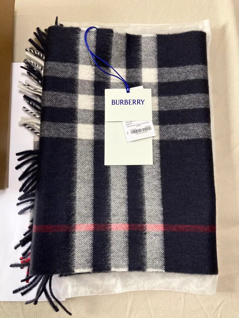 [New] BURBERRY Burberry cashmere muffler | 【新品】Burberry バーバリー カシミヤマフラー