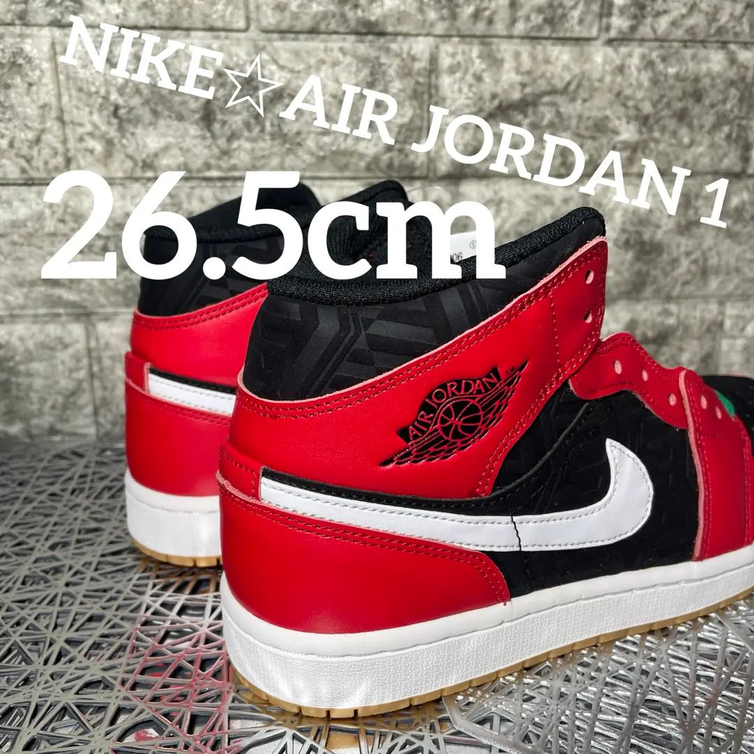 Sin reducción de precio♪Nuevo☆NIKE★AIR JORDAN 1★MID☆26,5 cm